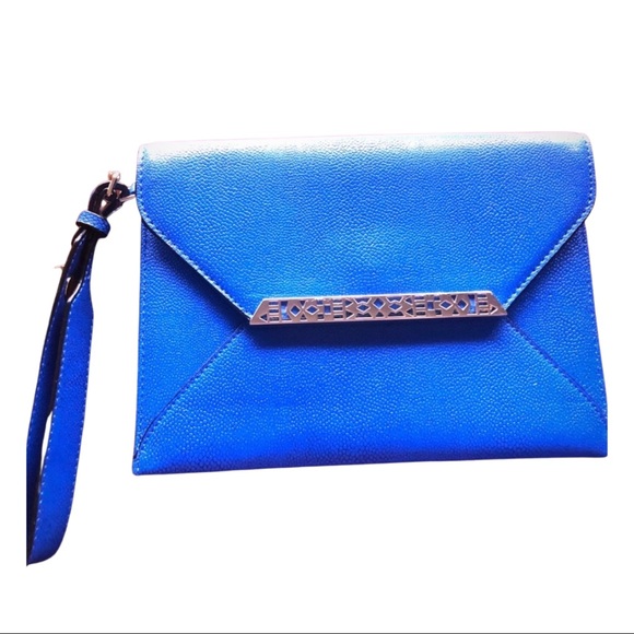 Royal Blue Clutch - Picture 1 of 4